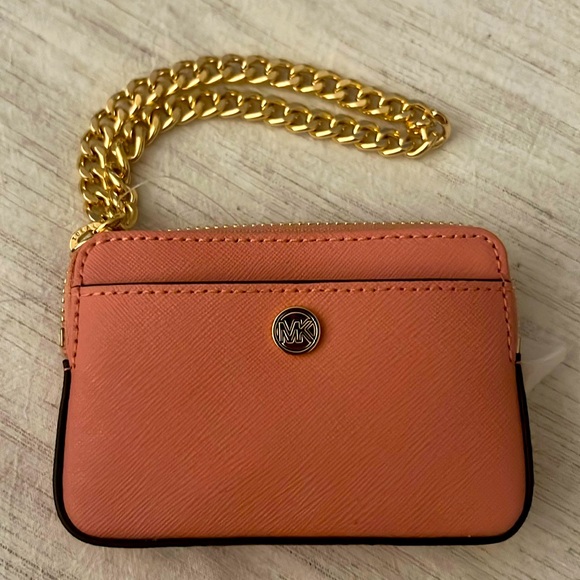 Leather Chain Card Case - Picture 2 of 5